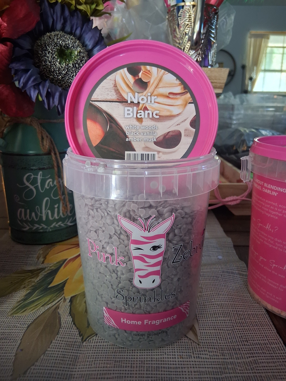 Pink Zebra Gray & Pink Sprinkles Home Fragrance